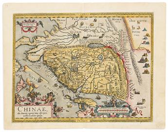 (CHINA.) Abraham Ortelius. Chinae, Olim Sinarum Regionis, Nova Descriptio.                                                                       